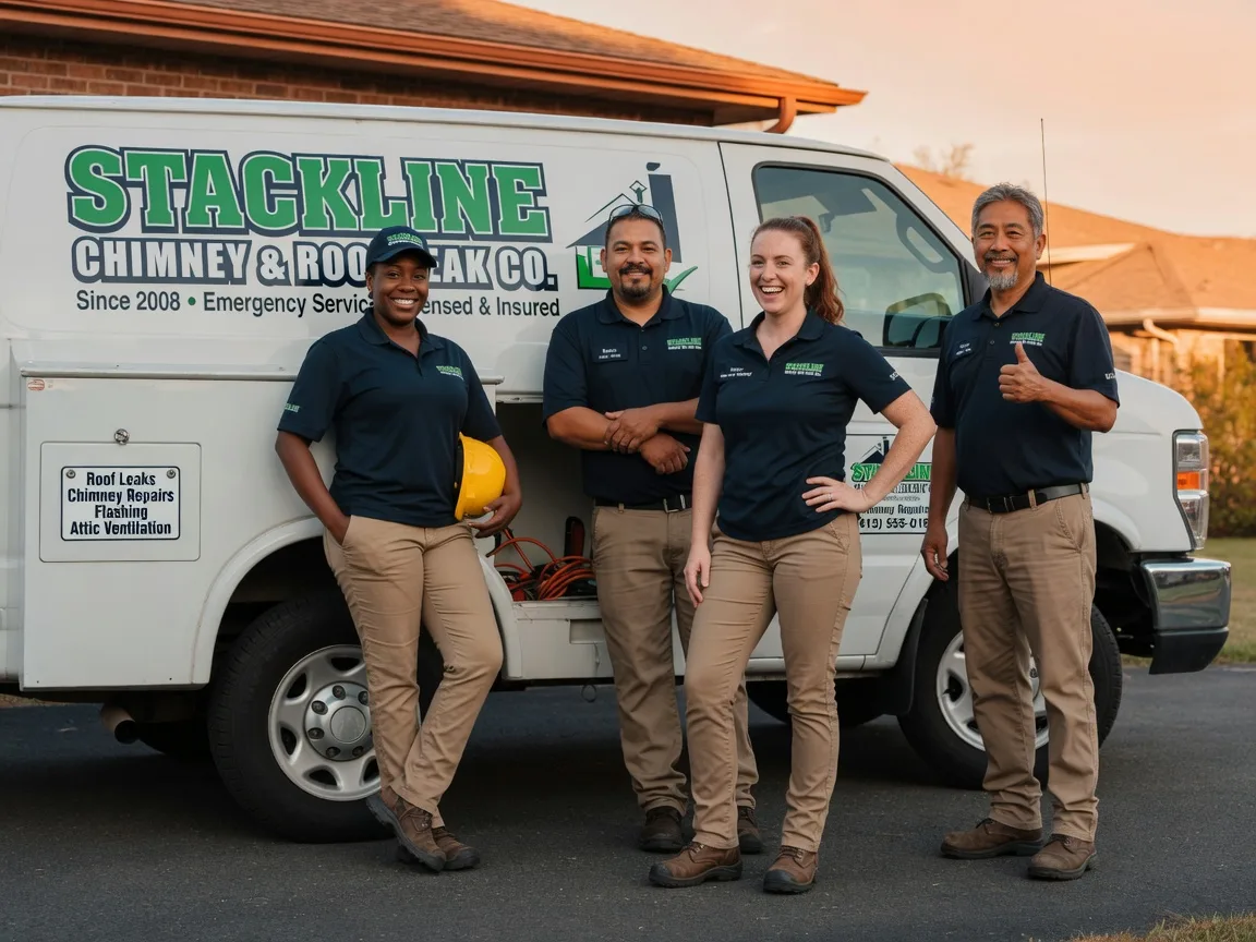 Chimney flashing repair company in Clayton, KS